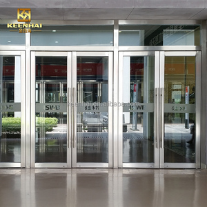 <span class=keywords><strong>Porte</strong></span> en verre en acier inoxydable avec design personnalisé <span class=keywords><strong>Entrée</strong></span> principale pour autres genres de portes à un prix - Product Image 1