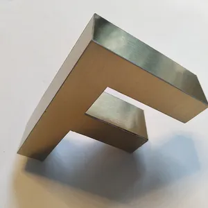 Brushed and Polished Stainless Steel <strong>Brass</strong> Metal <strong>Letters</strong>, <strong>Brass</strong> Metal Numbers - Product Image 1