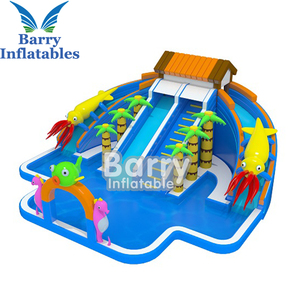 Equipo de <span class=keywords><strong>parque</strong></span> de jungla, <span class=keywords><strong>Parque</strong></span> Acuático inflable para aquapark, fábrica de patio trasero - Product Image 5
