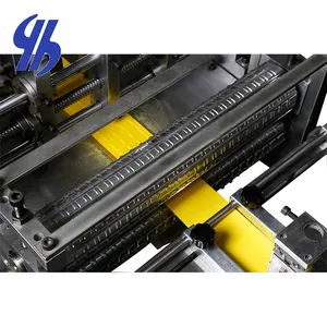 Línea de producción de máquina de pliegues de papel con filtro de aire de Panel
