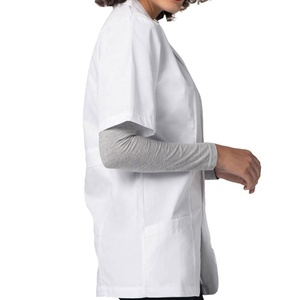 Cappotti da laboratorio a manica corta <span class=keywords><strong>in</strong></span> cotone 35% poliestere 65% da donna - Product Image 2