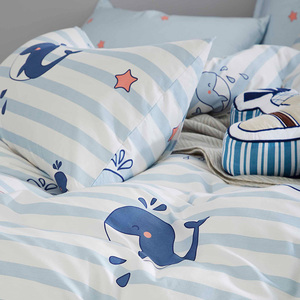 Bộ Ga Trải Giường 100% Cotton Bộ Ga Trải Giường Bằng Vải Bông Mềm Mại Bộ Chăn Ga Gối - Product Image 4