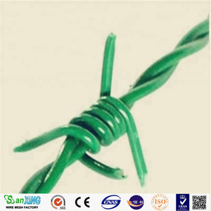 Đơn Đặt Hàng Nhỏ Được Chấp Nhận Pvc Coated Dây Thép Gai Nhà Sản Xuất (Anping ISO9001 Factory) - Product Image 2