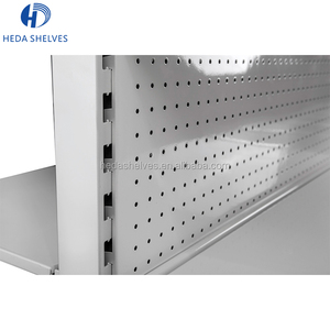 ציוד מתלה מדפי גונדולה מתכת תצוגת מכולת חנות בשימוש קניות סופרמרקט מדפים/מדף - Product Image 6