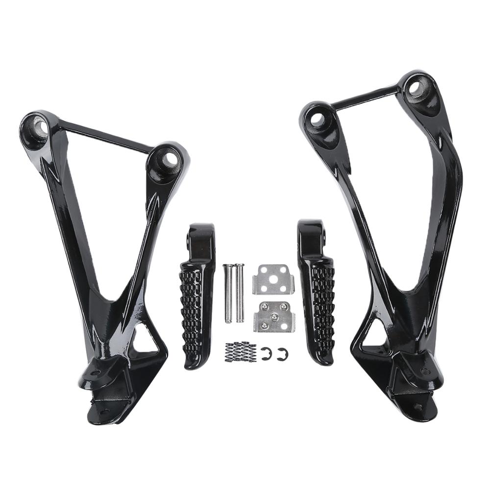 XF-021-B Black Rear Footrest Foot Pegs for KAWASAKI ZX6R