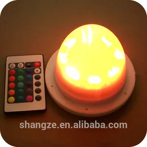 2018 china fornecedor sem fio controle remoto mini luz sob a mesa recarregável luz led