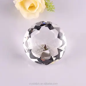 Commercio all'ingrosso della fabbrica di alta qualità di cristallo trasparente diamante decorazione di nozze regali belli