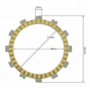 Pendiente resistente de 125CC C 3/3.15mm hichicnner iameter 96mm BER Iber orcycle late lutch late para zuki uzuki 125 125 G125 74A