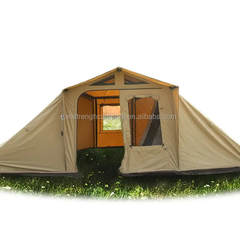 2 Kamer 1 Hal Familie tent, 5 Persoon Dubbellaags Camping tent