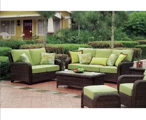 Outdoor garden modern sofa set loveseat sofa furniture sale