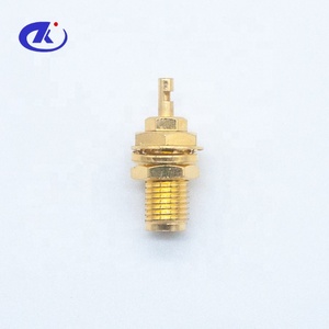 Chất lượng tốt RF kết nối đồng trục <span class=keywords><strong>SMA</strong></span> nữ vách ngăn gắn kết nối cho cáp 1.13 - Product Image 3
