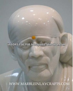 Sai Baba Marble Statue - Product Image 1