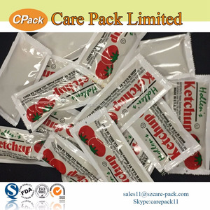 Özel baskı gıda sınıfı düz çanta boş alüminyum folyo ketçap paketleri - Product Image 4