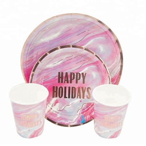 <span class=keywords><strong>Vaisselle</strong></span> <span class=keywords><strong>jetable</strong></span> en bois personnalisée avec estampage à chaud pour fête d'adultes, idéale pour les fêtes joyeuses - Product Image 6