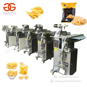 Máquina de envasado de patatas fritas, Snacks, cacahuete, plátano, máquina de envasado de semillas vegetales