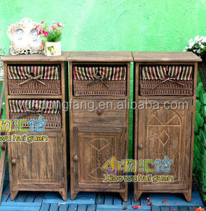 Hiện Đại Đa Chức Năng Bằng Gỗ Cao Bàn Cà Phê Màu Trắng Phòng Khách Lưu Trữ Tủ Rắn Gỗ Ngực Ngăn Kéo - Product Image 5