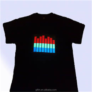 Custom-Made Old <strong>Skull</strong> China Led Merino Wool Light up T-shirt T Shirt <strong>Tshirt</strong> - Product Image 3