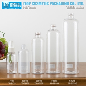TB-BE series custom toilet bowl cleaner bottle PET material 100ml plastic spray bottle 500ml floor cleaner bottle