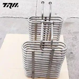 Bobina de refrigeração de água de titânio da boa qualidade para venda, bobina de troca de calor