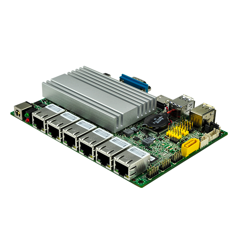 Intel мини компьютер 6 Lan порт мини Pfsense Linux порт брандмауэр Материнская плата