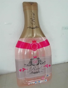 Gonfiabile di figura della bottiglia di vino di champagne bottiglia di birra a forma piscina galleggiante di nuoto materasso per la <span class=keywords><strong>pubblicità</strong></span> - Product Image 3