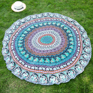 Bán Buôn Đầy Màu Sắc Vòng Bãi Biển Khăn - Product Image 6