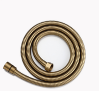 Système de douche thermostatique de luxe moderne en or brossé avec mitigeur de pluie et garantie de 3 ans