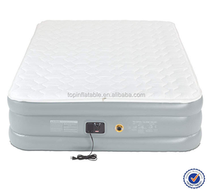 Muebles para el hogar <span class=keywords><strong>de</strong></span> uso general y dormitorio colchón inflable <span class=keywords><strong>de</strong></span> 5 en 1 flocado memoria primavera colchón con bomba - Product Image 4