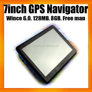 7 pulgadas de alta definición Universal de navegación del GPS del coche con 800 mhz 128 mb 8 gb fmt mp4 mp3 <span class=keywords><strong>y</strong></span> el mapa 3d - Product Image 1