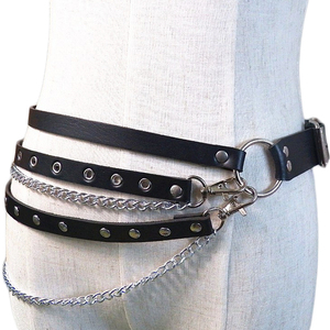 Punk Layered Chained Hip Goth <strong>Festival</strong> <strong>Belt</strong> - Product Image 5