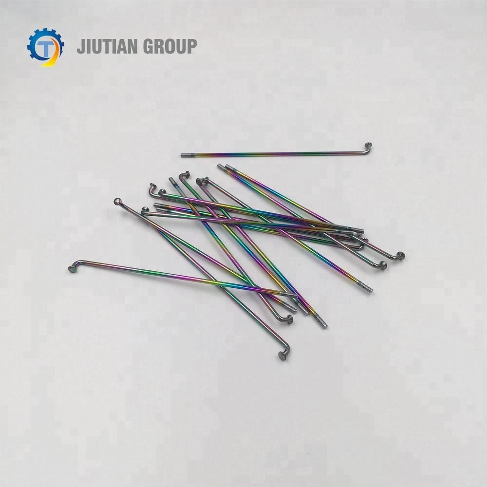 Высококачественные Запчасти для мотоциклов, мотоциклетные колеса с титановым покрытием, цветные спицы