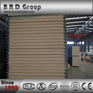 panel aislante de poliuretano paneles de la pared exterior de la placa de panel sándwich - Product Image 3