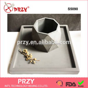Przy 2018 nueva jardinera de hormigón del molde de silicona 3d cemento <span class=keywords><strong>macetas</strong></span> decoración molde venta al por mayor - Product Image 6