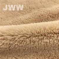 Tissu peluche pv 100% polyester, pour les jouets, les vêtements, les produits de bébés, les vêtements, les casquettes, textile domestique, nouvelle collection