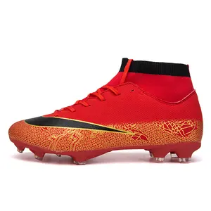 QUFENG Commercio All'ingrosso di <span class=keywords><strong>Scarpe</strong></span> Da <span class=keywords><strong>Calcio</strong></span> <span class=keywords><strong>Turf</strong></span> Stivali di Nuovo Disegno di <span class=keywords><strong>Calcio</strong></span> All'aperto <span class=keywords><strong>Scarpe</strong></span> Da <span class=keywords><strong>Calcio</strong></span> per Gli Uomini - Product Image 1