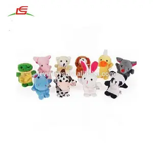 Cute Mini Animal Plush PP Cotton Filling Puppets Doll Kids Children Baby Educational Toys