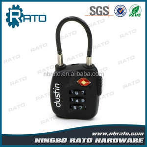 <span class=keywords><strong>Pas</strong></span> <span class=keywords><strong>cher</strong></span> <span class=keywords><strong>TSA</strong></span> En Plastique Personnalisable Approuvé Câble <span class=keywords><strong>Cadenas</strong></span> - Product Image 1