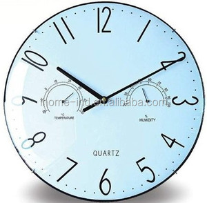 Regalos promocionales filp sobre en forma de pared de vidrio cerradura decorativo reloj de pared - Product Image 5