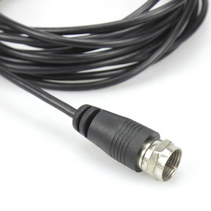 <span class=keywords><strong>Cable</strong></span> <span class=keywords><strong>Coaxial</strong></span> Negro F-Type RG174 con Conector Blindado <span class=keywords><strong>para</strong></span> Antena Parabólica de RV y Transmisión de Señal de Alta Frecuencia - Product Image 2