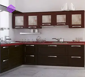 2023 Горячая кухонная мебель настроить интегрированный дизайн кухонного шкафа для продажи