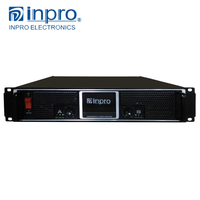 INPRO PM-16/6FX 7 Égaliseur Stéréo Audio DJ Mixeur 3 Auxiliaires (Sorties/Retours) 16 Entrées Amplificateur de Puissance 6 Sorties Numérique Interne