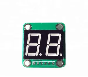 Taidacent SPI 0.56 Inch Two or 2 Digits Led Counter Display Digital Clock Red Display MAX7219 Dot Matrix Module