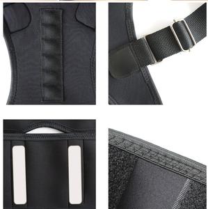 Chaleco de neopreno ajustable de <span class=keywords><strong>espalda</strong></span> completa, Corrector de postura para hombres y mujeres con imanes - Product Image 4