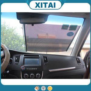 Venta caliente gafas de Sol a prueba de PVC negro 58*125 cm ventana frontal parasol del <span class=keywords><strong>coche</strong></span> - Product Image 2