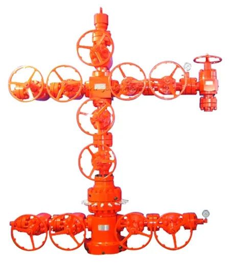 API 6A standard gas oil wellhead and christmas tree wellhead X-tree for oil rig christmas tree in oil well