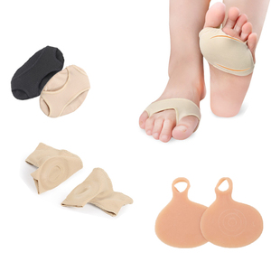 del pie <span class=keywords><strong>juanete</strong></span> estabilizador de la almohadilla del dedo férula pie cuidado protector de la parte delantera kit cojín - Product Image 1