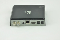 Decodificador Kitkat con receptor satélite para compartir tarjetas, decodificador DVB S2, Android 4,4