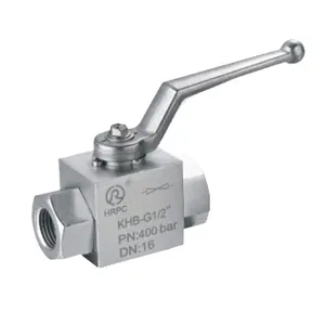 high pressure hydraulic 1/2 BSPP ball valve spare parts