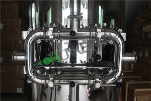 CHUNKE 1000L/H stainless steel <span class=keywords><strong>tank</strong></span> sand filter/sand filter system with valve butterfly control for water treatment - Product Image 5