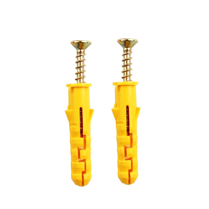 M5 M6 M8 M10 Nail-in Plastic Anchor with Pozi Phillips Flat Head Screw Screw Length 30 40 50 60 70 80 100 120 140 160 180mm